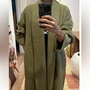 The Mariel longline cardigan sweater